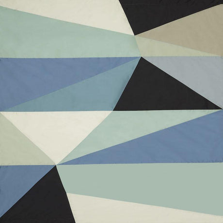 Schumacher Peacock 20" x 20" Cubist Pillow