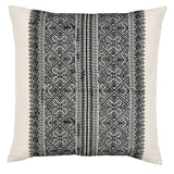 Schumacher Noir 22" x 22" Toledo Embroidery Pillow