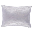 Schumacher Mercury 18" x 12" Argento Pillow