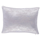 Schumacher Mercury 18" x 12" Argento Pillow