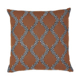 Schumacher Sienna 22" x 22" Topi Pillow