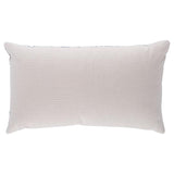 Schumacher Chambray 26" x 15" Castanet Embroidery Pillow