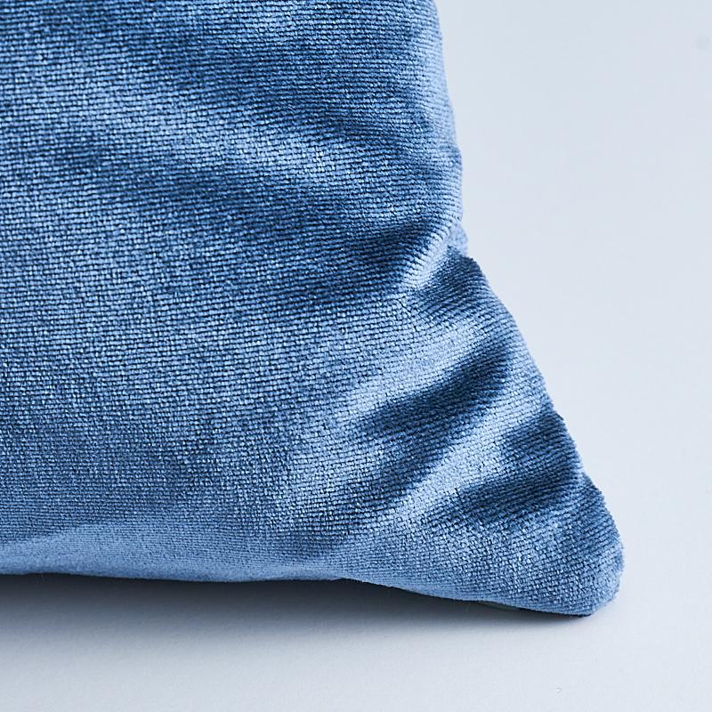 Schumacher Cadet 20" x 20" Venetian Silk Velvet Pillow