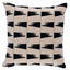 Schumacher Ivory 22" x 22" Tutsi Pillow