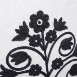 Schumacher Blackwork 18" x 18" Talitha Pillow