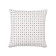 Schumacher Rouge Et Noir 20" x 20" Le Joueur Pillow