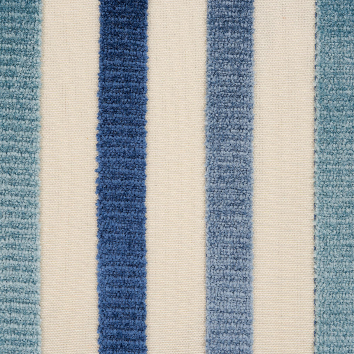 Schumacher Blue 20" x 20" Le Matelot Pillow