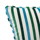 Schumacher Peacock 20" x 20" Le Matelot Pillow