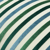 Schumacher Le Matelot Peacock 22" x 14" Pillow