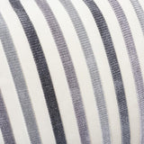 Schumacher Charcoal 20" x 12" Le Matelot Pillow