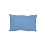 Schumacher Sky 15" x 9" Marguerite Embroidery Pillow A