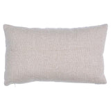 Schumacher Blue & Ochre 15" x 9" Marguerite Embroidery Pillow A