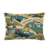 Schumacher Document 16" x 11" Gerry Embroidery Pillow A
