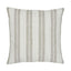 Schumacher Horst Stripe Grisaille 20" x 20" Pillow