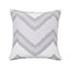 Schumacher Lilac 20" x 20" Chevron Ikat Pillow