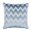 Schumacher Mineral 20" x 20" Chevron Velvet Pillow