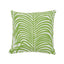 Schumacher Leaf 16" x 16" Zebra Palm Indoor/Outdoor Pillow