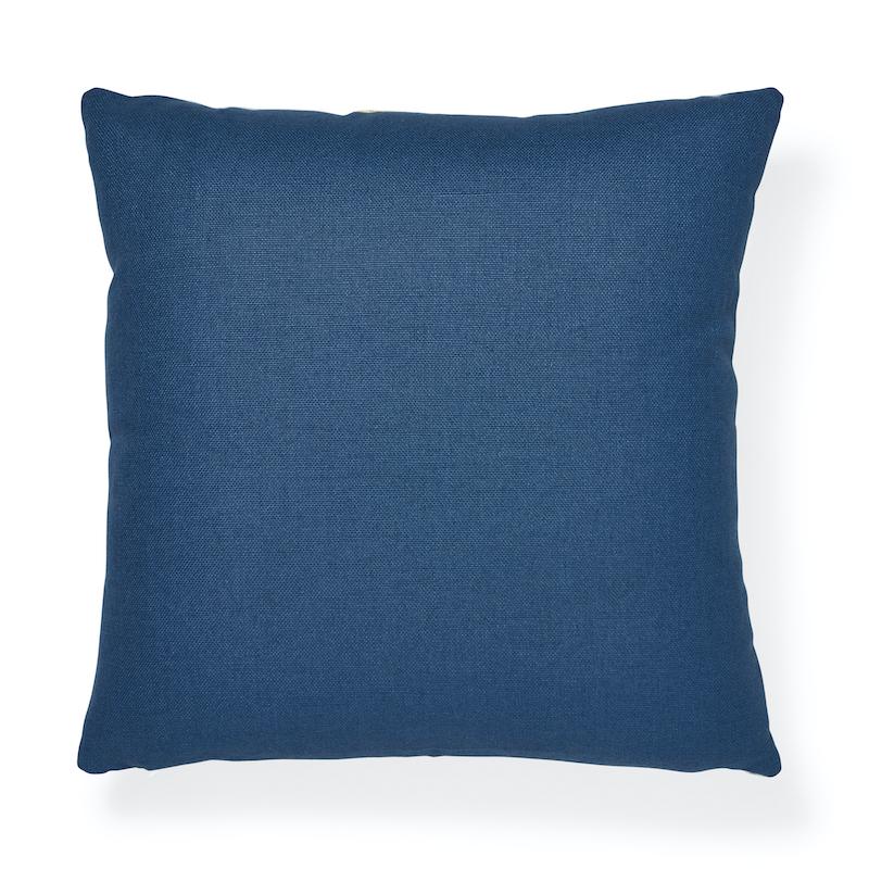 Schumacher Pool 20" x 20" Ibiza Flamestitch Pillow
