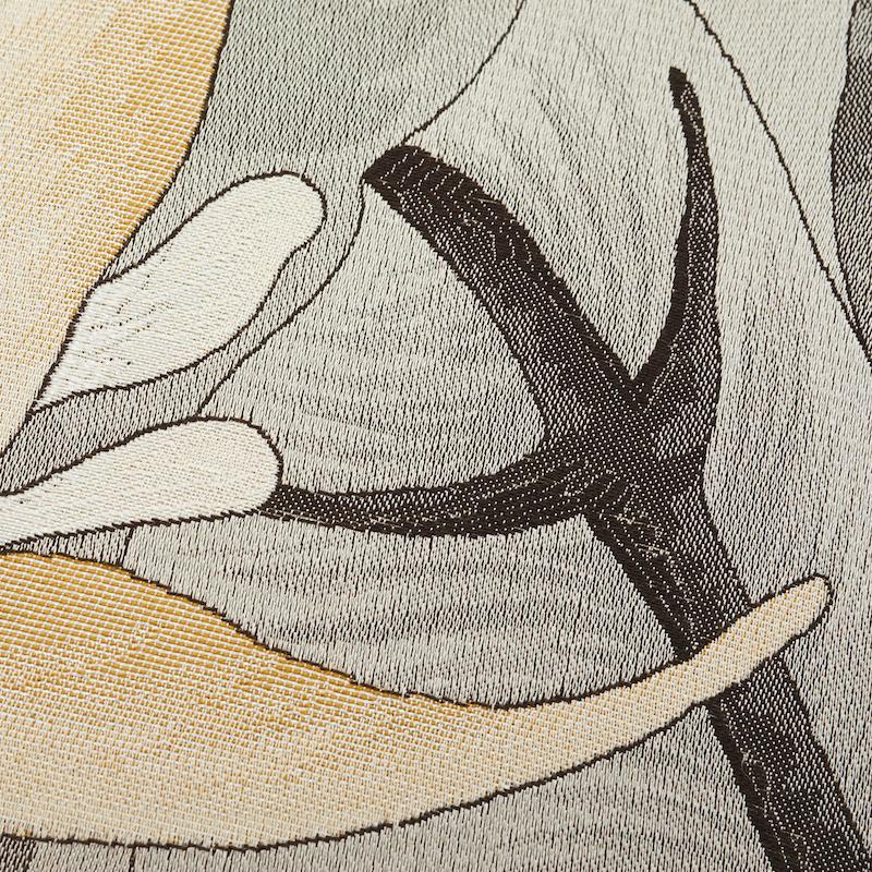 Schumacher Bronze 20" x 20" Botanico Pillow