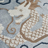 Schumacher Celestine 18" x 18" Bixi Velvet Pillow