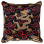 Schumacher Onyx 22" x 22" Bixi Velvet Pillow