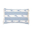 Schumacher Santa Barbara Ikat Indigo & White 22" x 14" Pillow