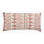 Schumacher Rose 24" x 12" Wentworth Embroidery Pillow