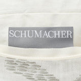 Schumacher Black 20" x 20" Binary Embroidery Pillow