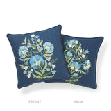 Schumacher Aegean 18" x 18" Antalya Medallian Pillow Pair