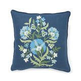 Schumacher Antalya Medallian  Pair Aegean 18" x 18" Pillow
