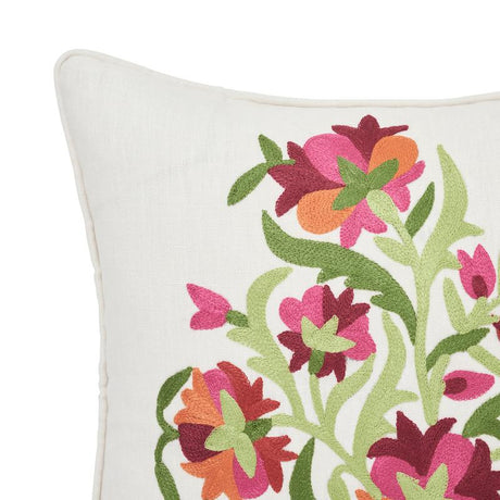 Schumacher Garnet 18" x 18" Antalya Medallian Pillow Pair