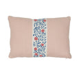 Schumacher Rose Quartz 16" x 11" Ashoka Pillow