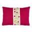 Schumacher Magenta & Leaf 16" x 11" Ashoka Pillow
