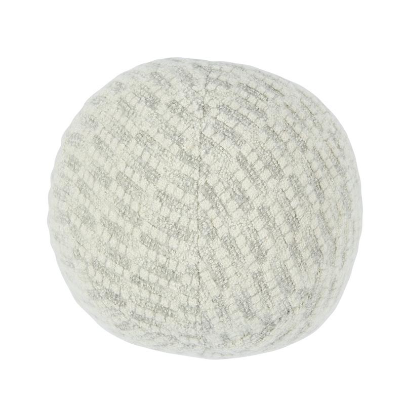 Schumacher Dove 12" x 12" Esmark Sphere Pillow