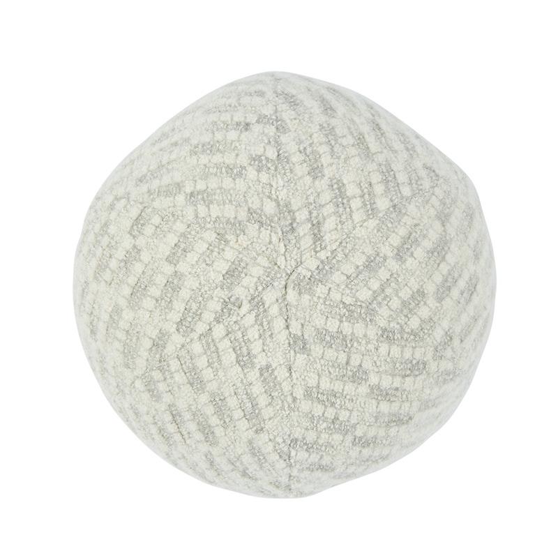 Schumacher Dove 12" x 12" Esmark Sphere Pillow