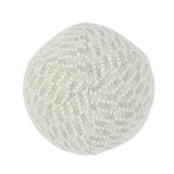 Schumacher Dove 12" x 12" Esmark Sphere Pillow