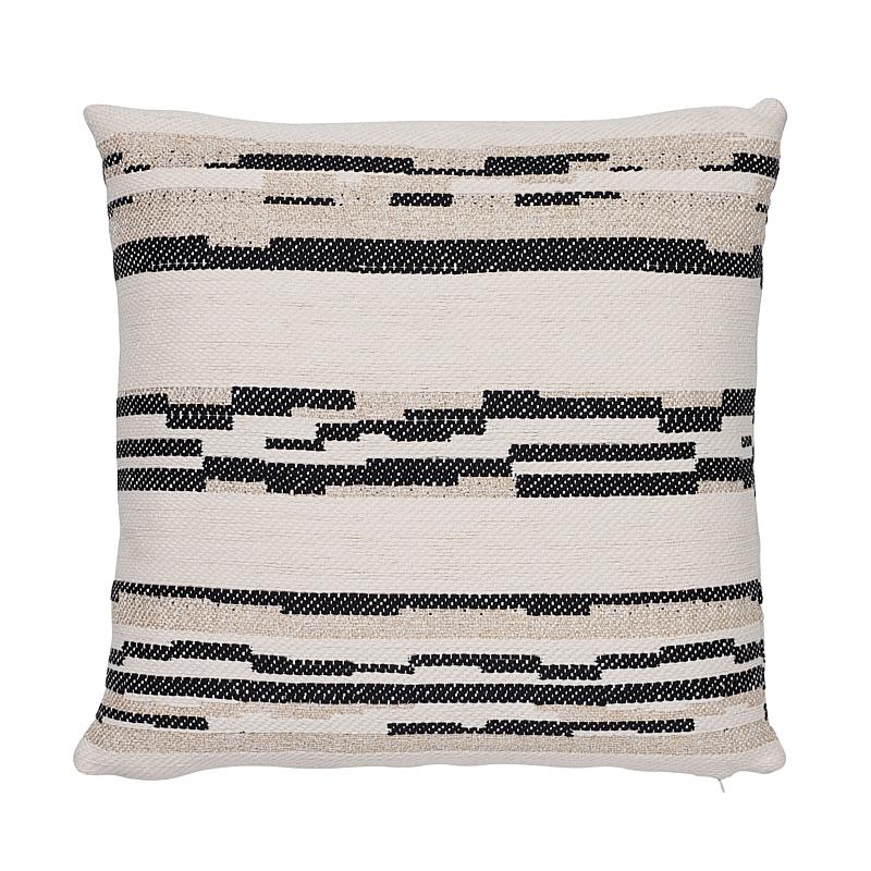Schumacher Sambar Black & Gold 20" x 20" Pillow