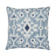 Schumacher Sky 20" x 20" Crusoe Ikat Pillow