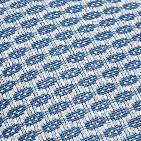 Schumacher Hickox Indoor/Outdoor Blue 18" x 18" Pillow