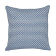Schumacher Hickox Indoor/Outdoor Blue 20" x 20" Pillow