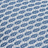 Schumacher Hickox Indoor/Outdoor Blue 22" x 22" Pillow