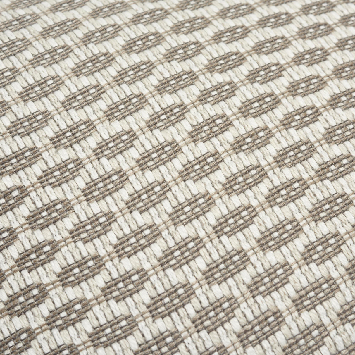 Schumacher Hickox Indoor/Outdoor Natural 16" x 16" Pillow