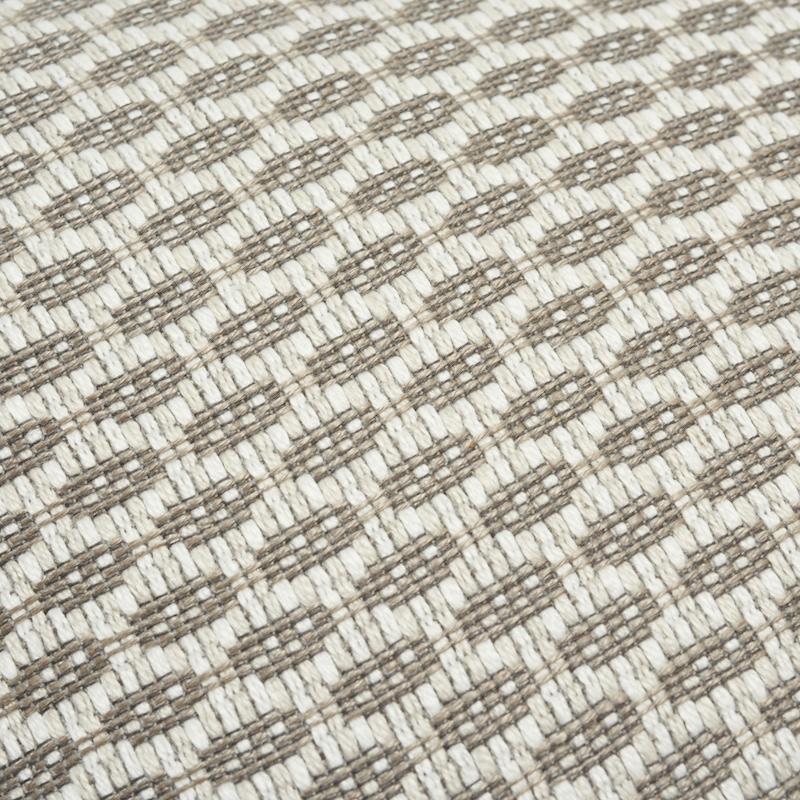 Schumacher Hickox Indoor/Outdoor Natural 18" x 18" Pillow