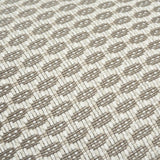 Schumacher Hickox Indoor/Outdoor Natural 18" x 18" Pillow