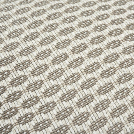 Schumacher Hickox Indoor/Outdoor Natural 18" x 18" Pillow