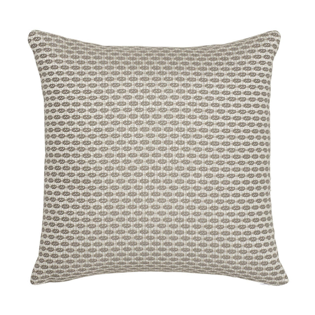 Schumacher Hickox Indoor/Outdoor Natural 22" x 22" Pillow