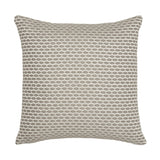 Schumacher Hickox Indoor/Outdoor Natural 22" x 22" Pillow