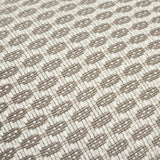 Schumacher Hickox Indoor/Outdoor Natural 22" x 22" Pillow