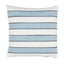 Schumacher Sky 20" x 20" Isolde Stripe Pillow