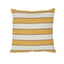 Schumacher Yellow 16" x 16" Isolde Stripe Pillow